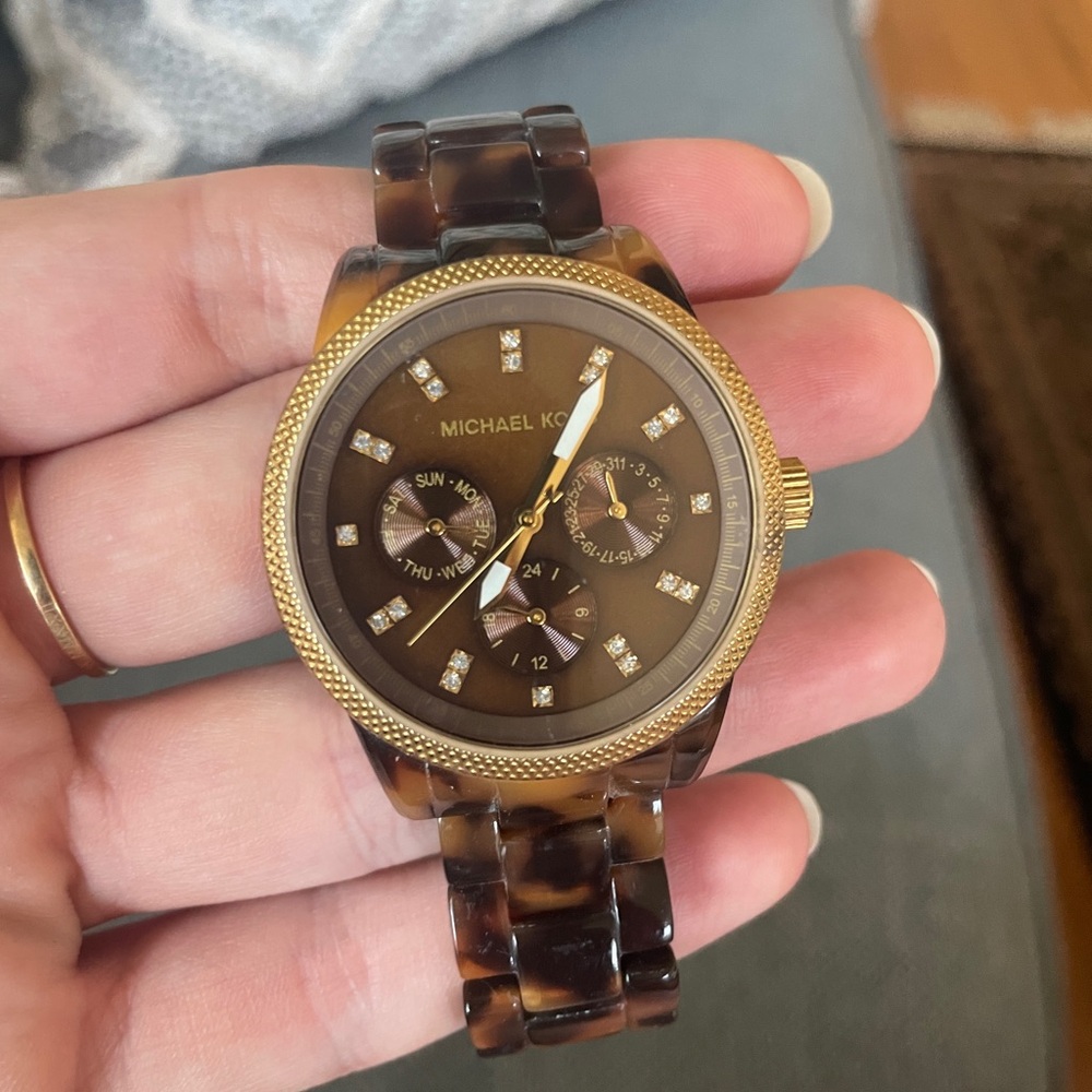 Michael Kors Tortoiseshell Watch